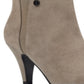 Bandolino Women's Bari Suede Pointed Toe Booties Brown Size 9.5M