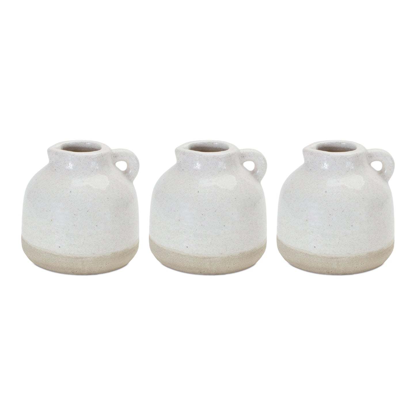 Stoneware bud vase (set of 3)