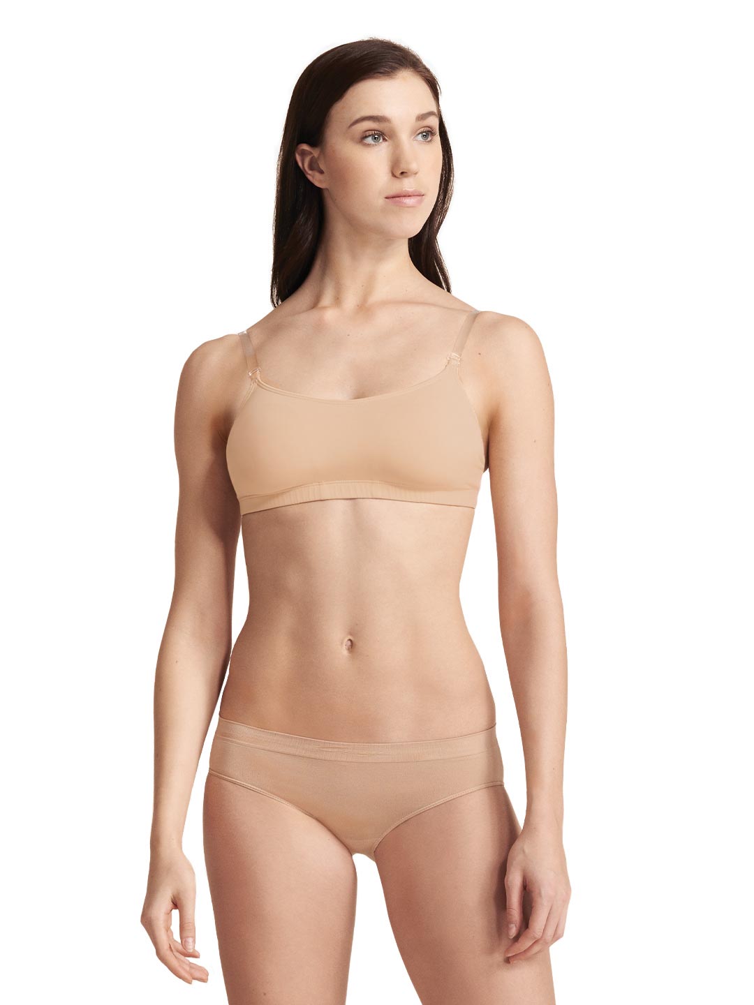 Capezio Women's Bratek Camisole Bra Brown Size Medium