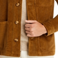 The Men's Store at Bloomingdale's Corduroy Chore Jacket Brown Size Large