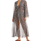 Alexandra Miro Women's Betty Caftan Swimwear Black Size M