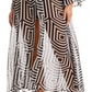 Alexandra Miro Women's Betty Caftan Swimwear Black Size M