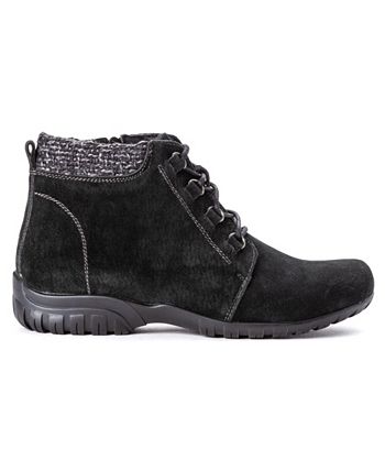Propét Women's Delaney Water Resistant Bootie Black Size 8.5 M