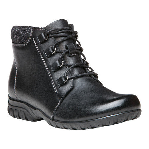 Propét Women's Delaney Water Resistant Bootie Black Size 9W
