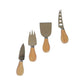 Creative Gifts International - 4-Piece Cheese Serving Set