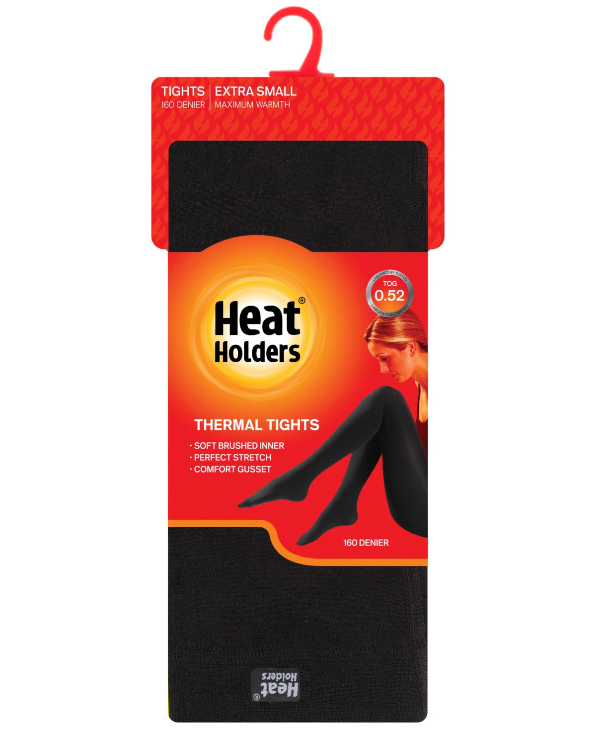 Heat Holders Women's Sophia Heavyweight Thermal Leggings Black Size X-Small