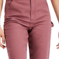 Tinseltown Junior's Straight Leg Carpenter Jeans Pink Size 9