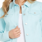 Charter Club Women's Denim Jacket Blue Size XX-Large