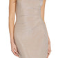 Adrianna Papell Women's Glitter Knit Gown Brown Size 14