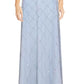 Adrianna Papell Women's Beaded Blouson Gown Blue Size 2