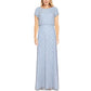Adrianna Papell Women's Beaded Blouson Gown Blue Size 2