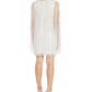 Adrianna Papell Women's Embellished Sheath Dress White Size 4