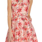 Adrianna Papell Women's Floral Fit & Flare Dress Pink Size 16