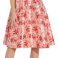 Adrianna Papell Women's Floral Fit & Flare Dress Pink Size 16