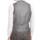 Bar III Men's Wool Blend Slim Fit Suit Vest Gray Size Large