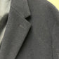 Tommy Hilfiger Men's Addison Wool-Blend Trim Fit Overcoat Blue Size 46