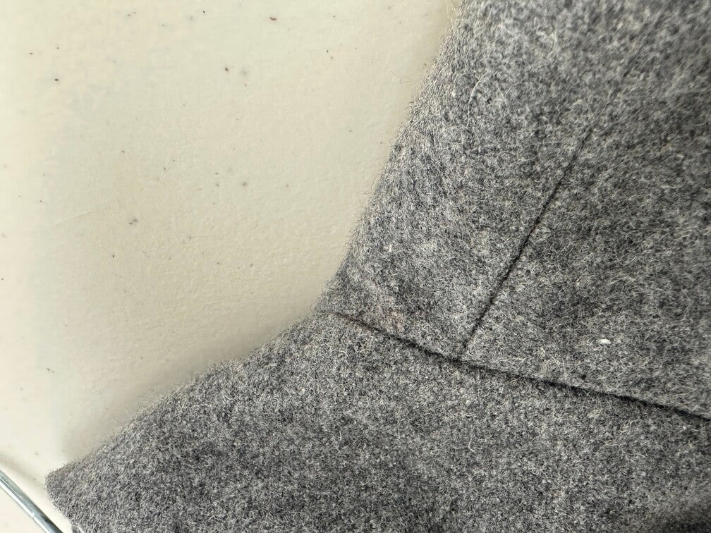 Calvin Klein Men's Mayden Slim-Fit Overcoat Gray Size 40