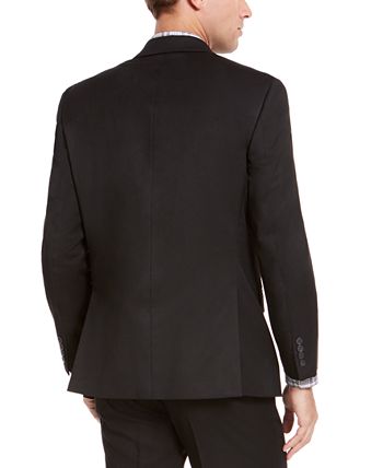 Izod Men's Classic Fit Suit Jackets Black Size 44