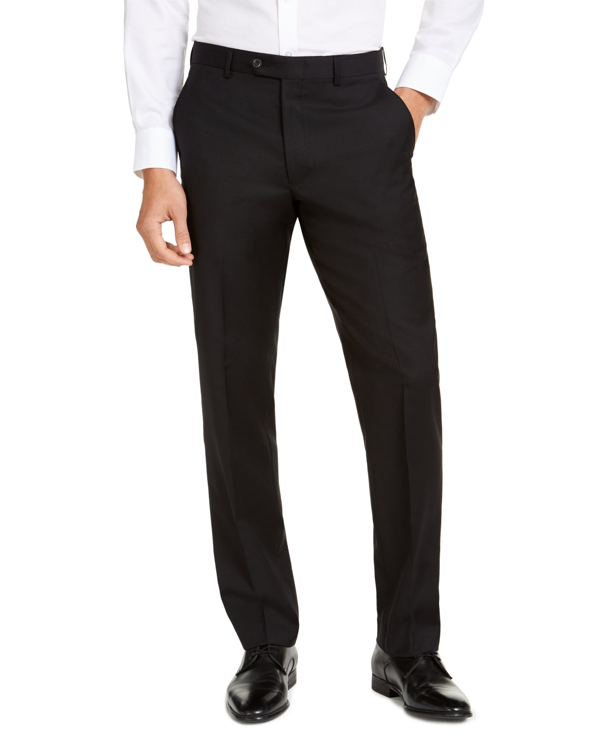 Michael Kors Men's Modern Fit Airsoft Stretch Suit Pants Black Size 40X32