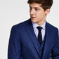 Alfani Men's Slim Fit Stretch Solid Suit Jacket Blue Size 36