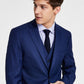 Alfani Men's Slim Fit Stretch Solid Suit Jacket Blue Size 44
