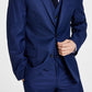 Alfani Men's Slim Fit Stretch Solid Suit Jacket Blue Size 44