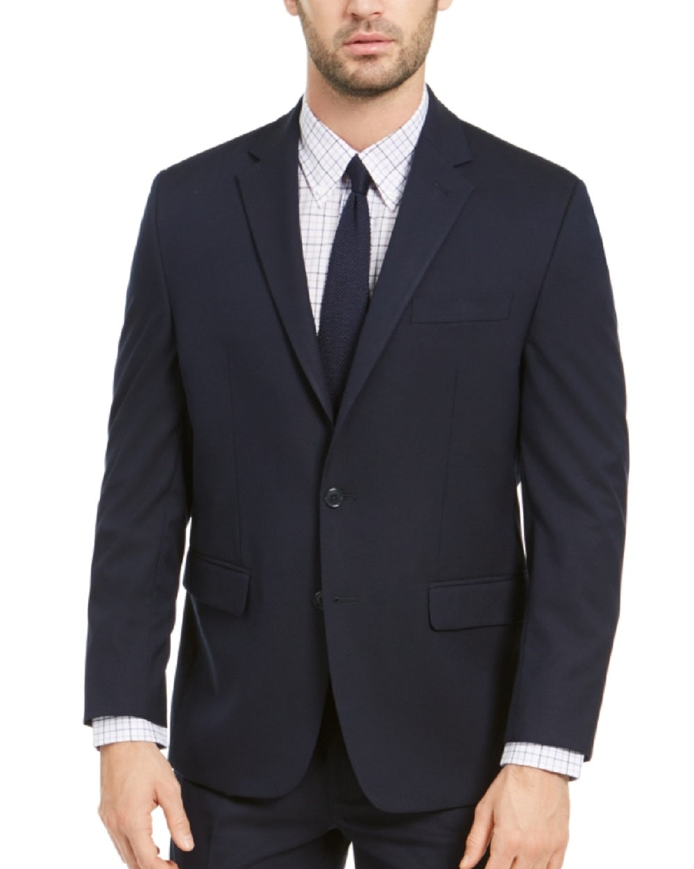 Geoffrey Beene Men's Classic Fit Suits Blue Size 50