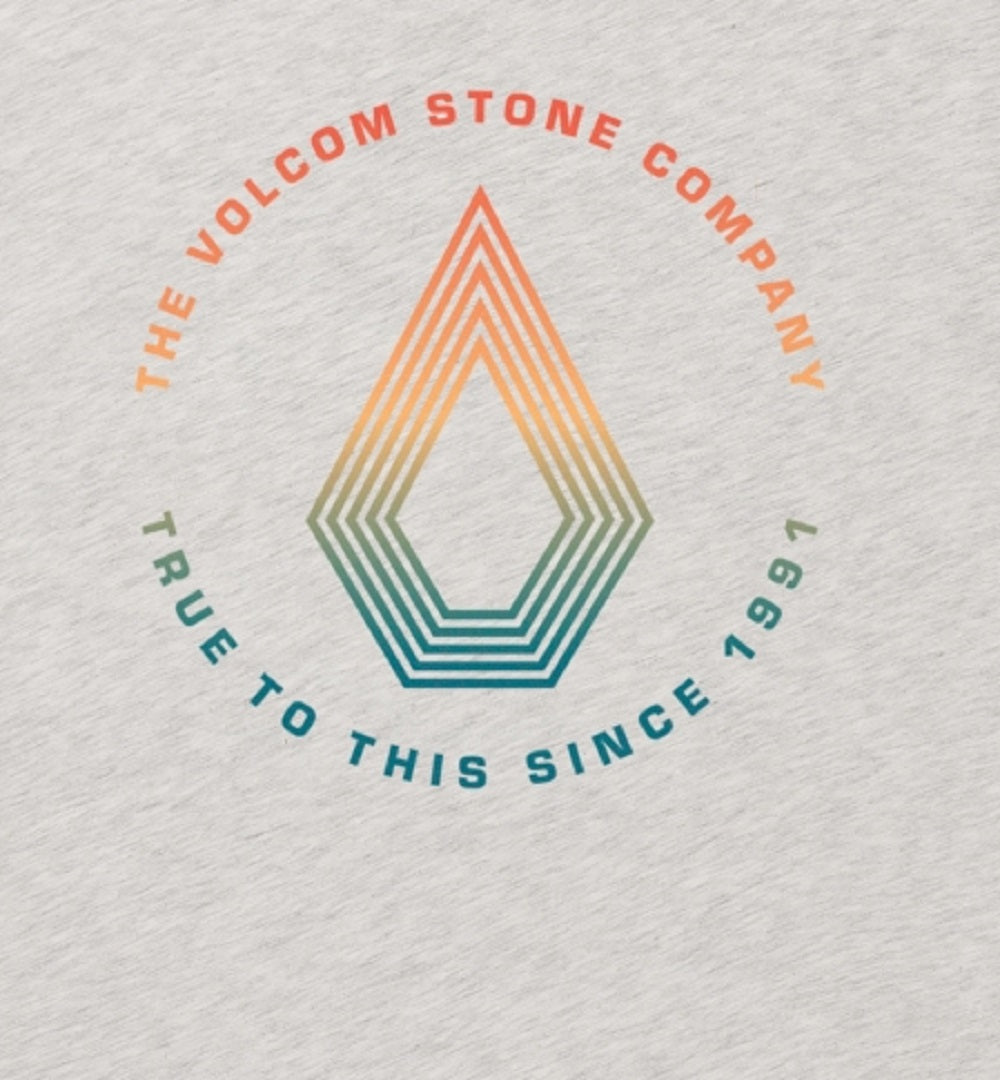 Volcom Men's Horizon Short Sleeves T-Shirt Brown Size Medium