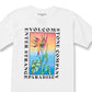 Volcom Men's Strange Paradise Short Sleeves T-Shirt White Size Medium