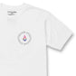 Volcom Men's Star Shields Short Sleeves T-Shirt White Size XX-Large