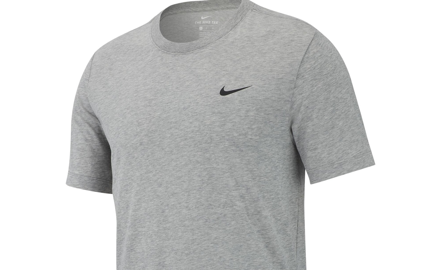 Nike Men's Dri fit Training T-Shirt Gray Size Small