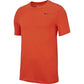 Nike Men's Dri Fit Training T-Shirt Orange Size Medium