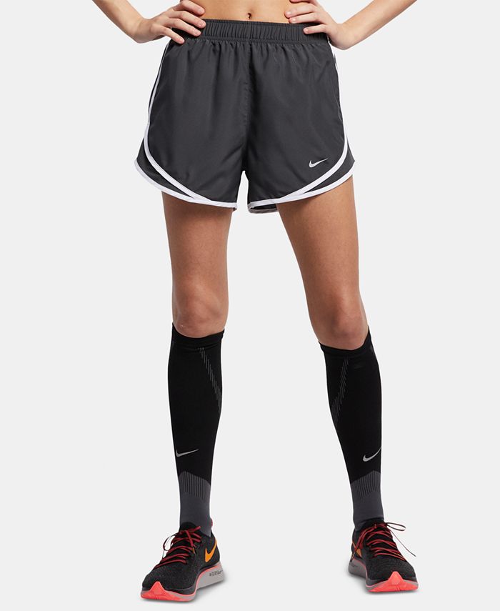 Nike Women's Dri Fit Tempo Running Shorts Gray Size XX-Large