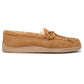 Minnetonka Men's Genuine Shearling Moccasin Slipper Brown Size 10 M