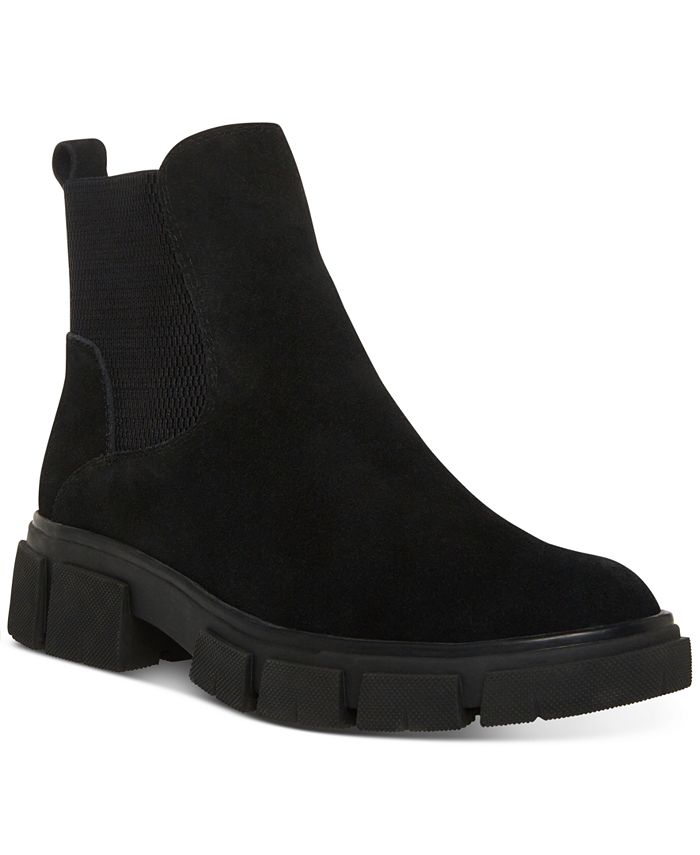 एक्वा कॉलेज महिलाओं के प्रिया चेल्सी बूट्स काले साइज 7.5 एम