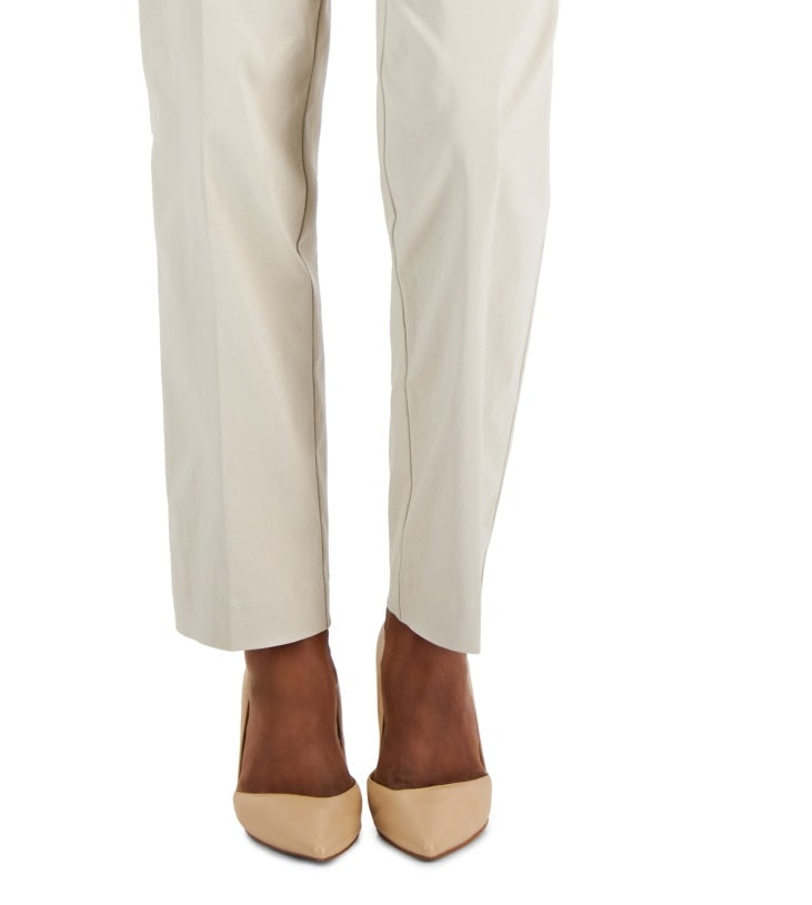 JM Collection Women's Studded Pull On Pants Short Beige Size Petite Small