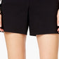INC International Concepts Women's Pull On Shorts Black Size 6