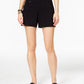 INC International Concepts Women's Pull On Shorts Black Size 6
