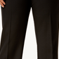Alfani Women's Curvy Bootcut Tummy Control Pants Black Size 24W