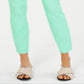 Charter Club Women's Tummy Control Skinny Leg Ankle Pants Blue Size 8