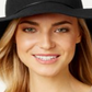 Nine West Women's Metallic Tube Floppy Hat Black Size Regular