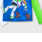 Boys' Disney Toy Story Swim Rash Guard Swimsuit Top - 9-10 - Disney Store