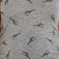 Motherhood Maternity Women's Ruched T-Shirt Gray Size Large