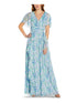 adrianna-papell-womens-blue-full-length-gown-size-6