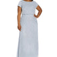 Adrianna Papell Women's Embellished Blouson Gown Blue Size 20