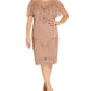 Adrianna Papell Women's Beaded Sheath Dress Yellow Size 22