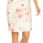 Adrianna Papell Women's Printed Lace Back Cutout Dress Pink Size 16