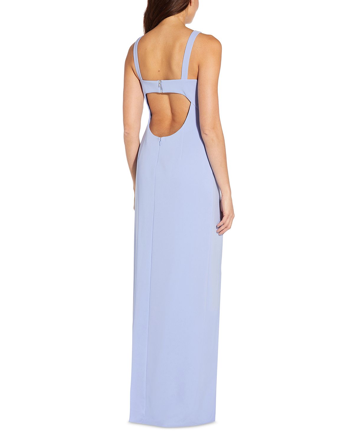 एडेन बाय एडेन मैटॉक्स महिलाओं के लिए कटआउट कॉलम गाउन बैंगनी साइज़ 2