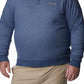 Columbia Men's Mountain Ii Half Zip Sweatshirt Blue Size Medium