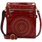 Patricia Nash Women's Francesca Leather Crossbody Red Size Regular